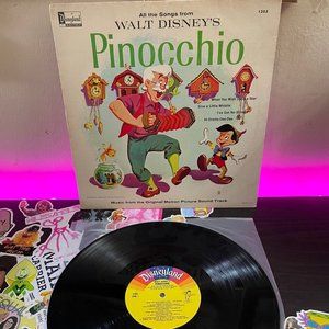 Walt Disney's Pinocchio OST Vinyl LP